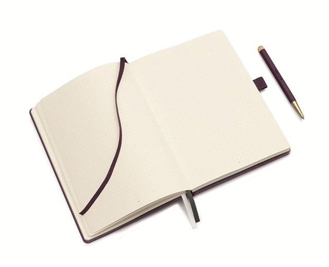 Leuchtturm 1917 Bullet Journal Collector'S Set Limited Edition Kalem, Defter Ve Kitap Ayracı Purple26 400430