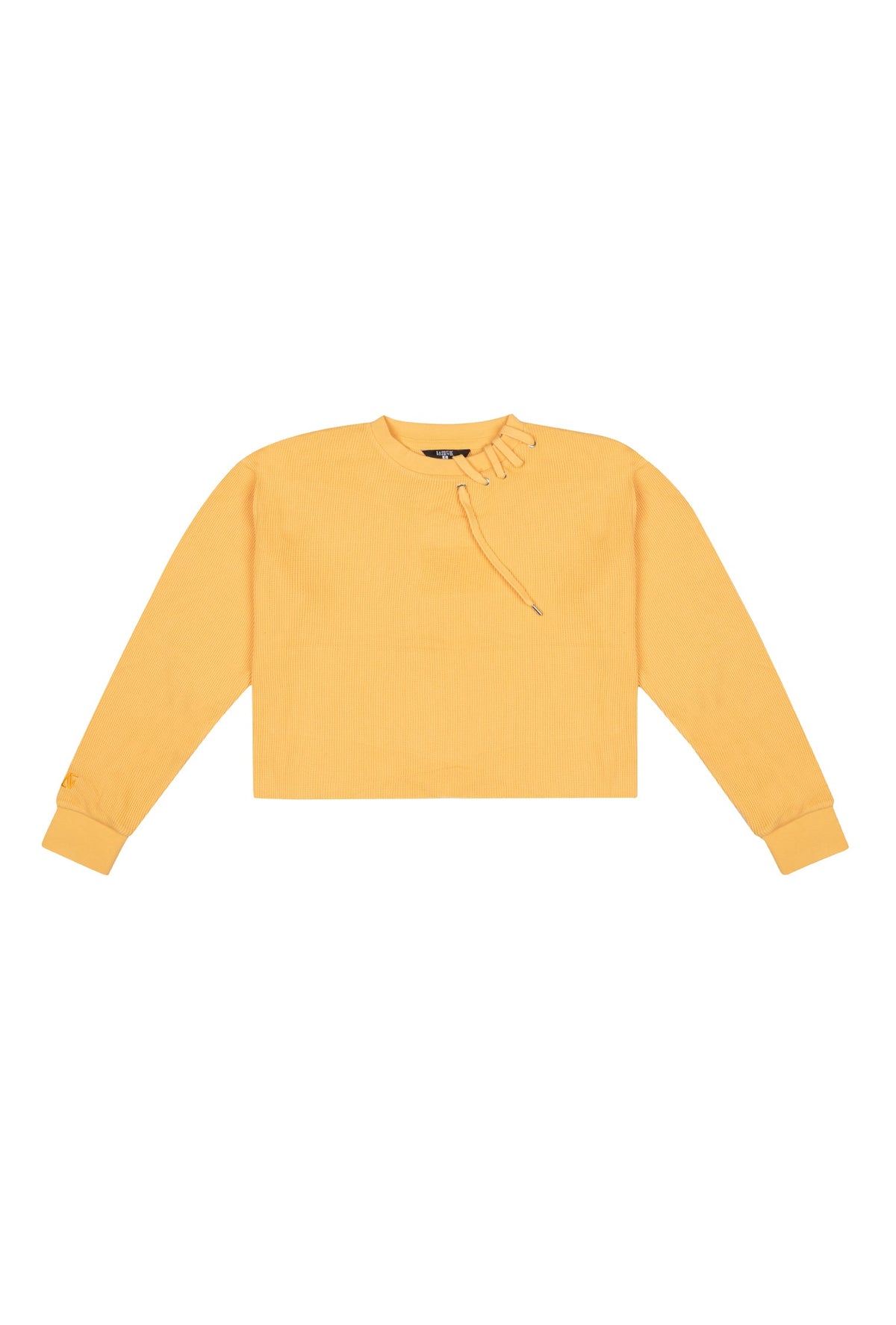 Waffle Sweatshirt - Sarı
