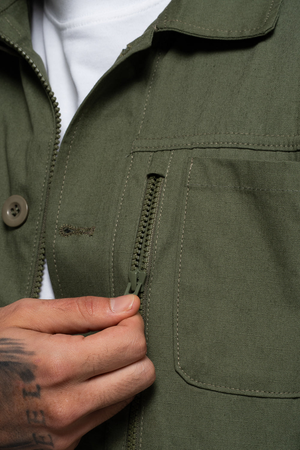 Overshirt Khaki - 4