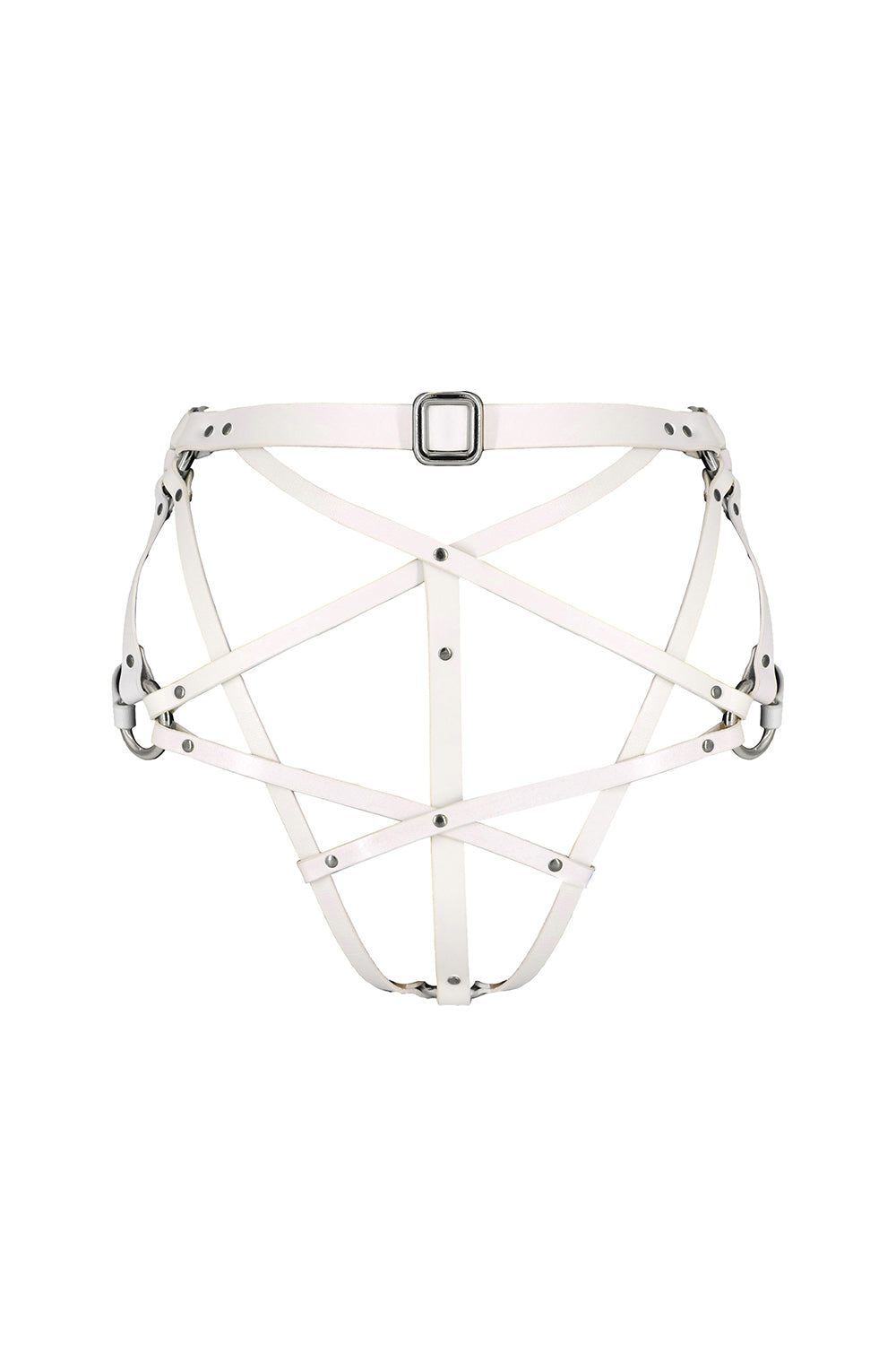 Enygma Harness White Silver Kemer - 0