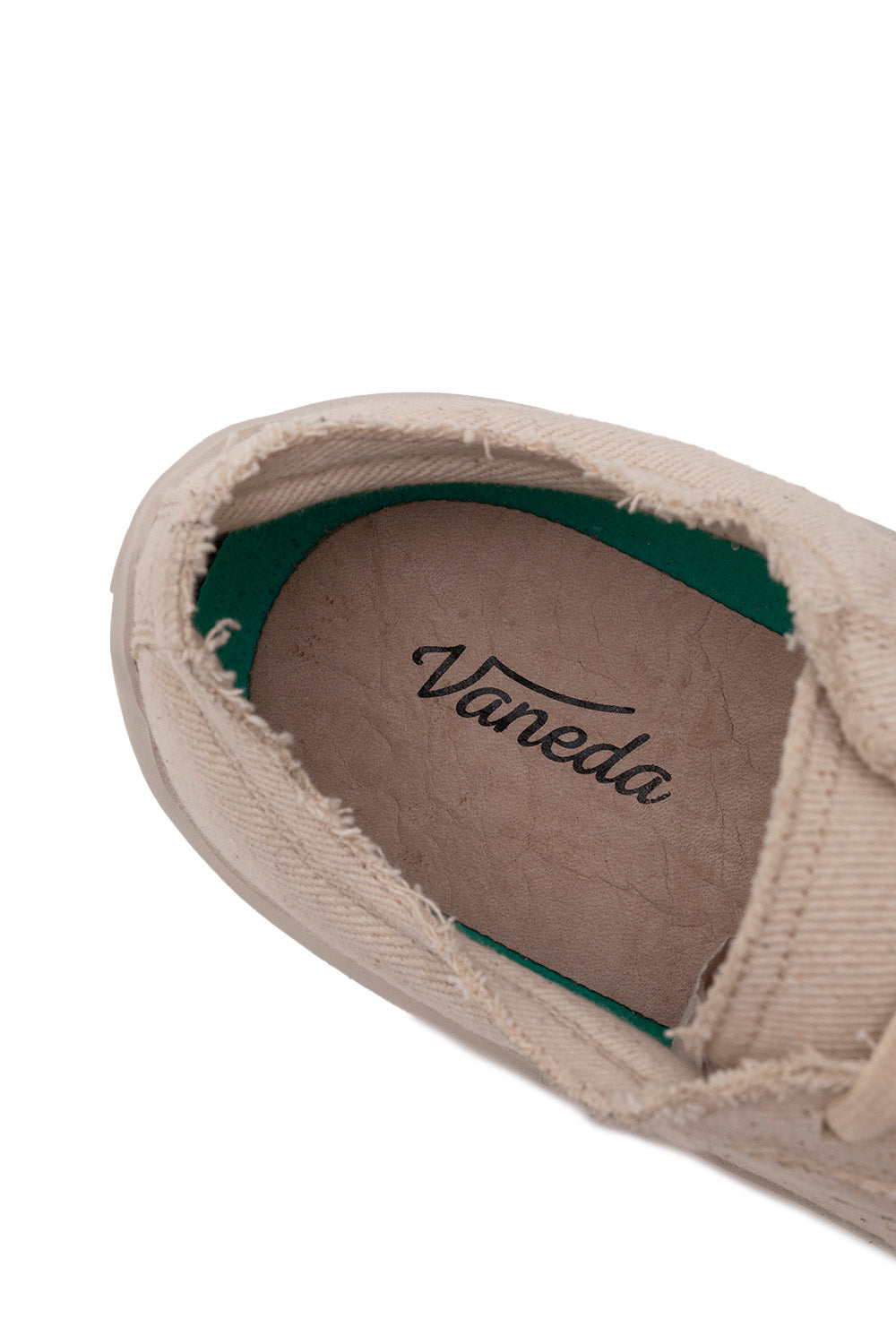 1383 V Barefoot Comfort Keten Kadın Ayakkabı Bej - 3
