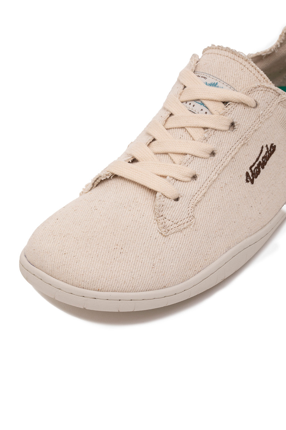 1383 V Barefoot Comfort Keten Kadın Ayakkabı Bej - 4