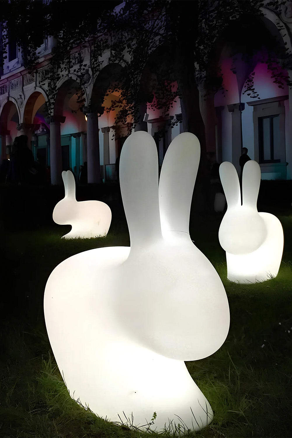 Rabbit Led Işıklı Tabure - 1
