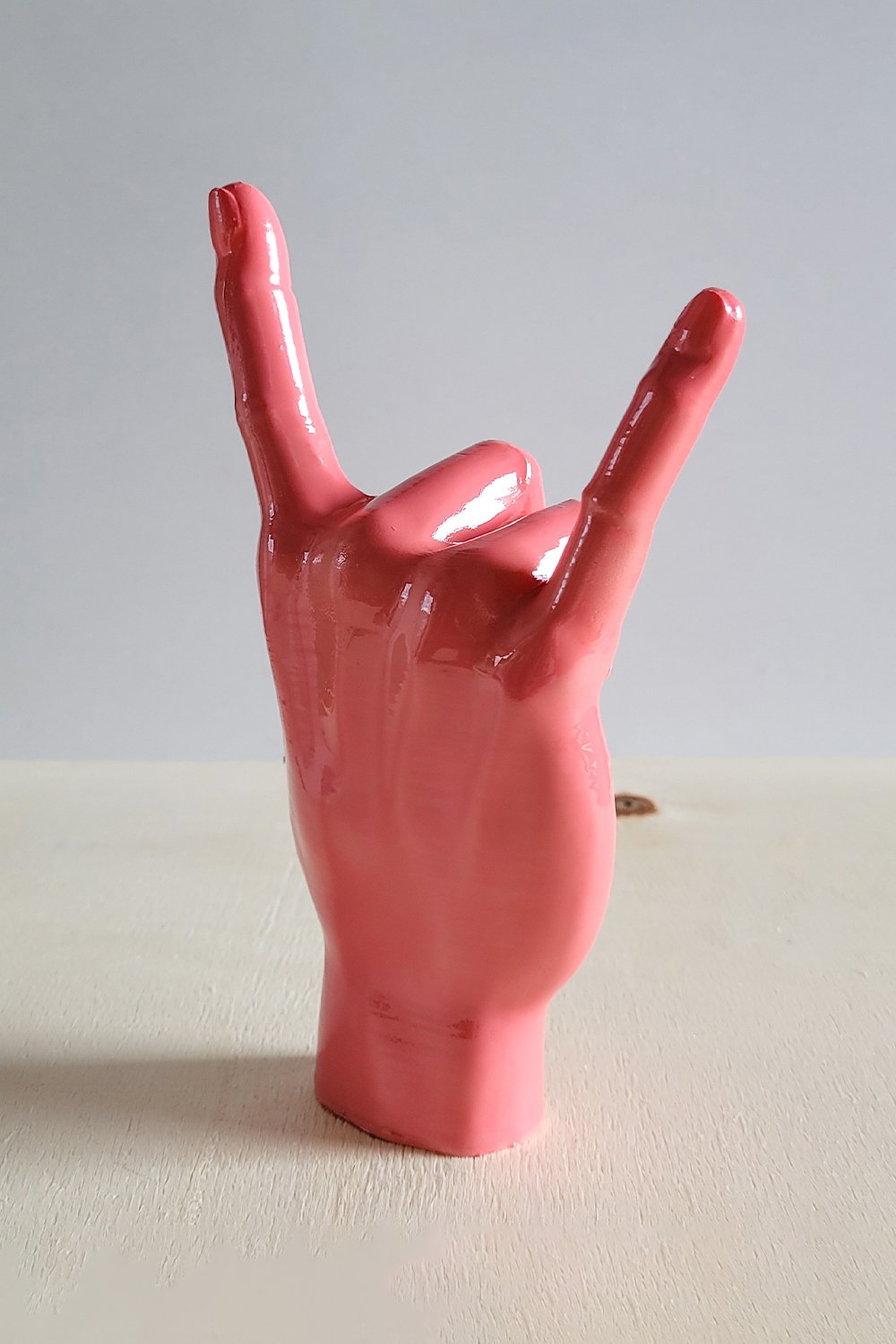 Rock El Figürü | Pembe - 7