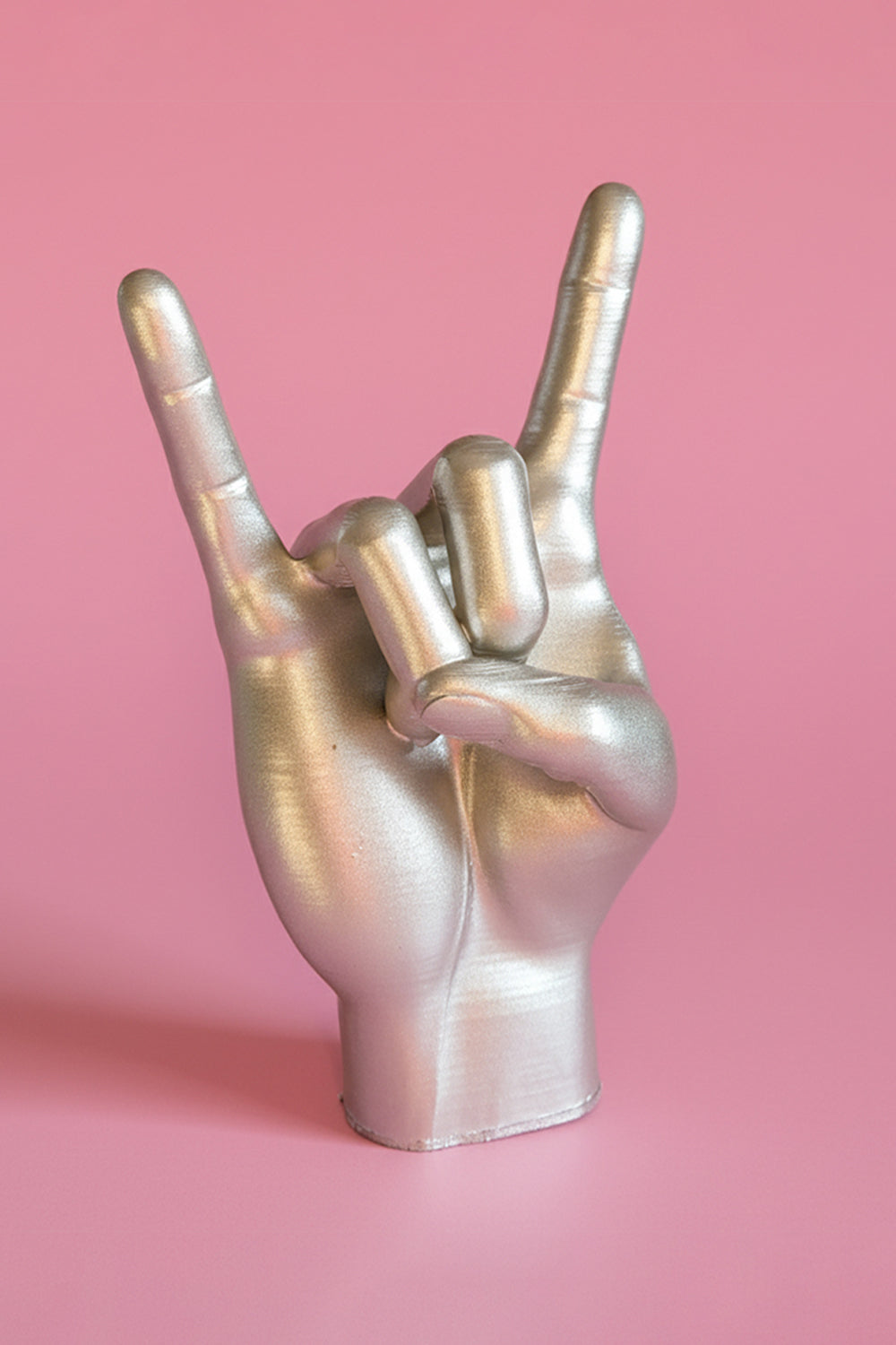 Rock El Figürü | Gümüş - 0