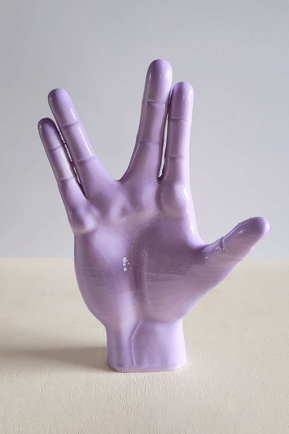 Spock El Figürü | Pastel Mor - 2