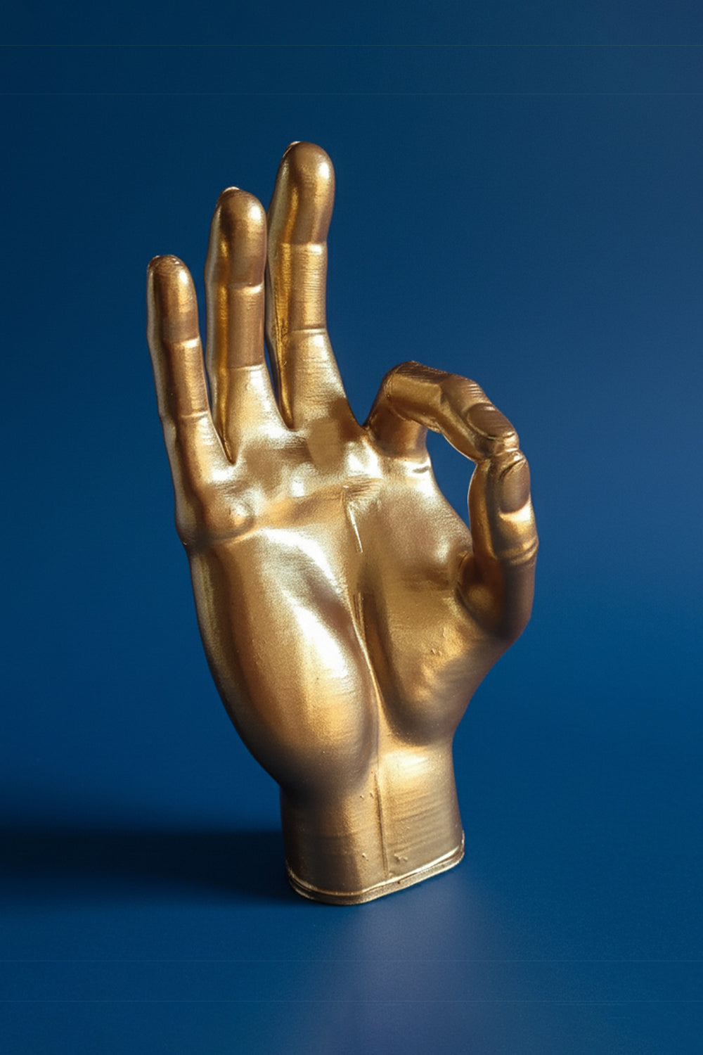 Okey El Figürü | Antik Gold - 0