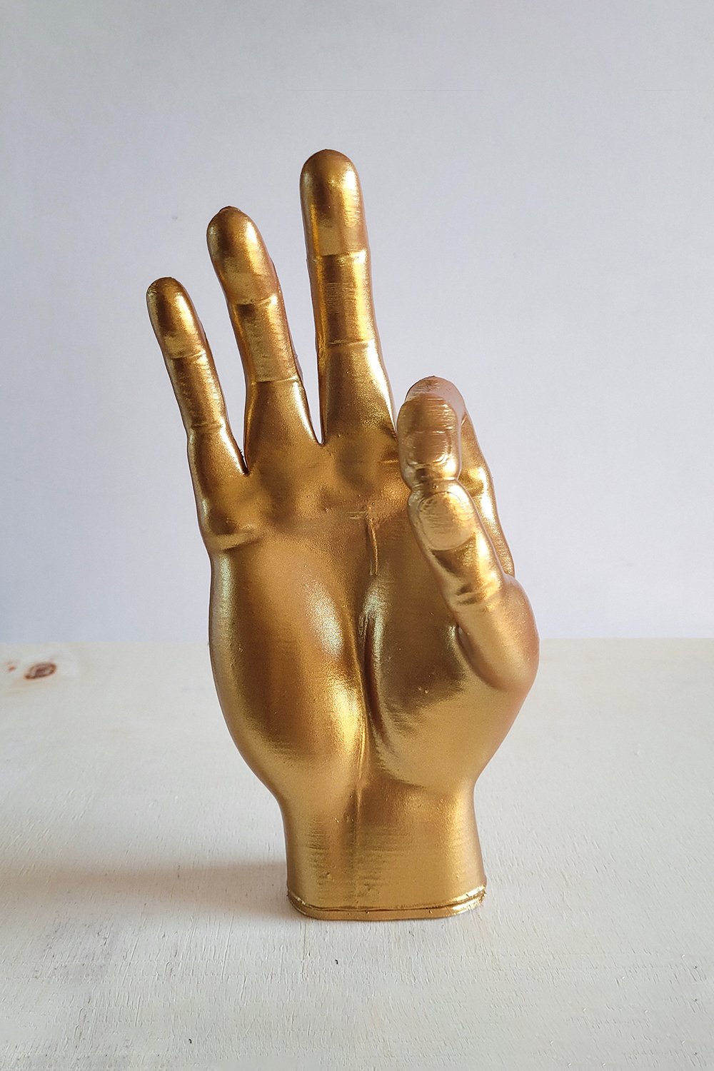 Okey El Figürü | Antik Gold - 3