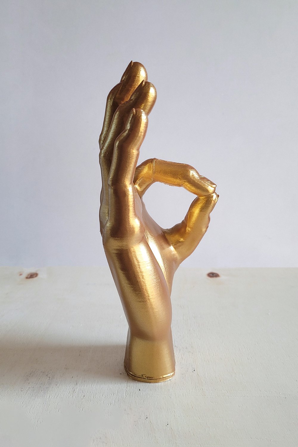 Okey El Figürü | Antik Gold - 5