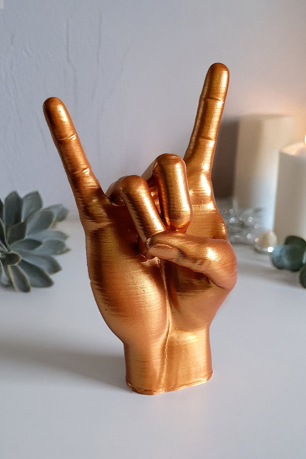 Rock El Figürü | Bronz - 1