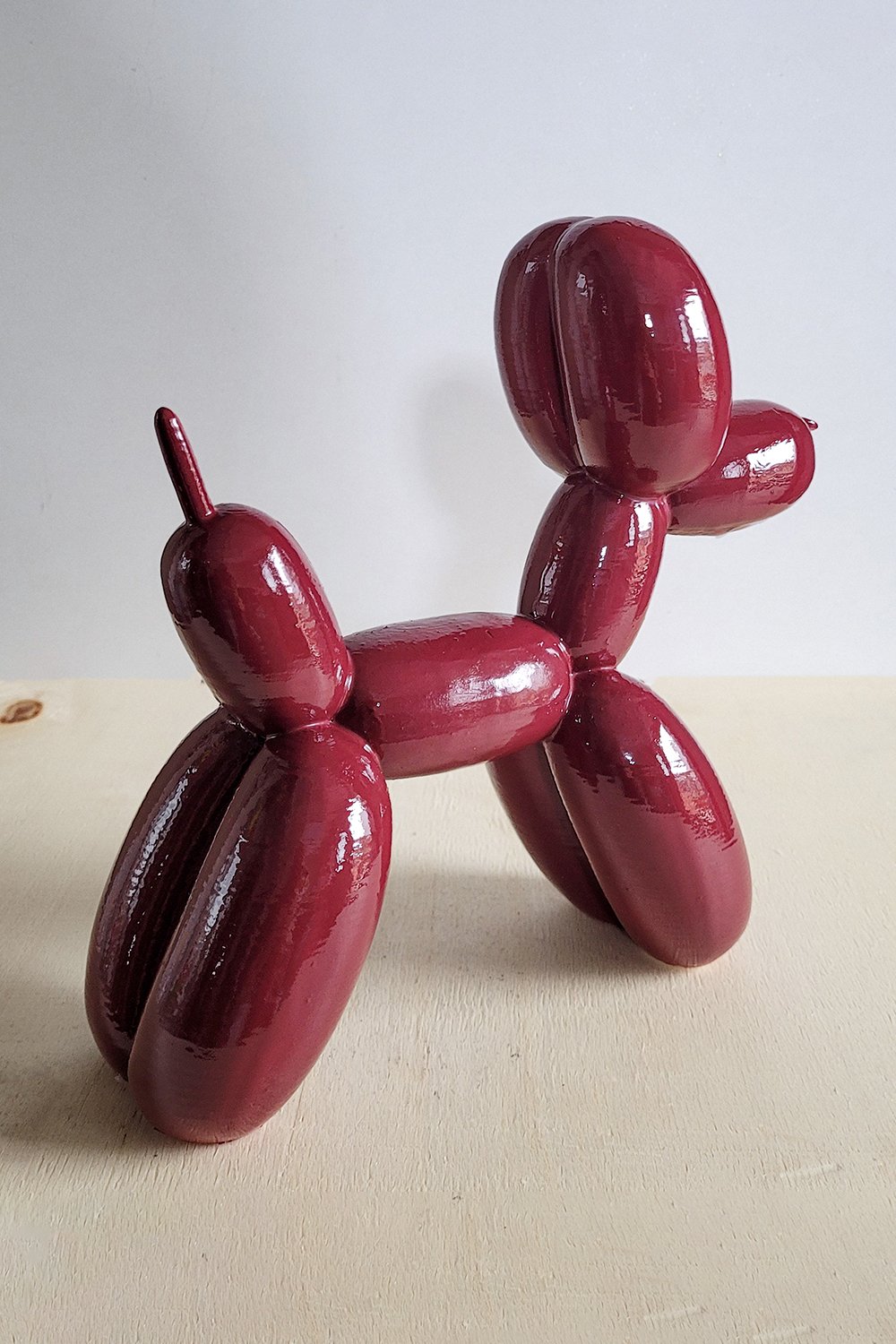 Balon Köpek Figürü | Bordo - 7