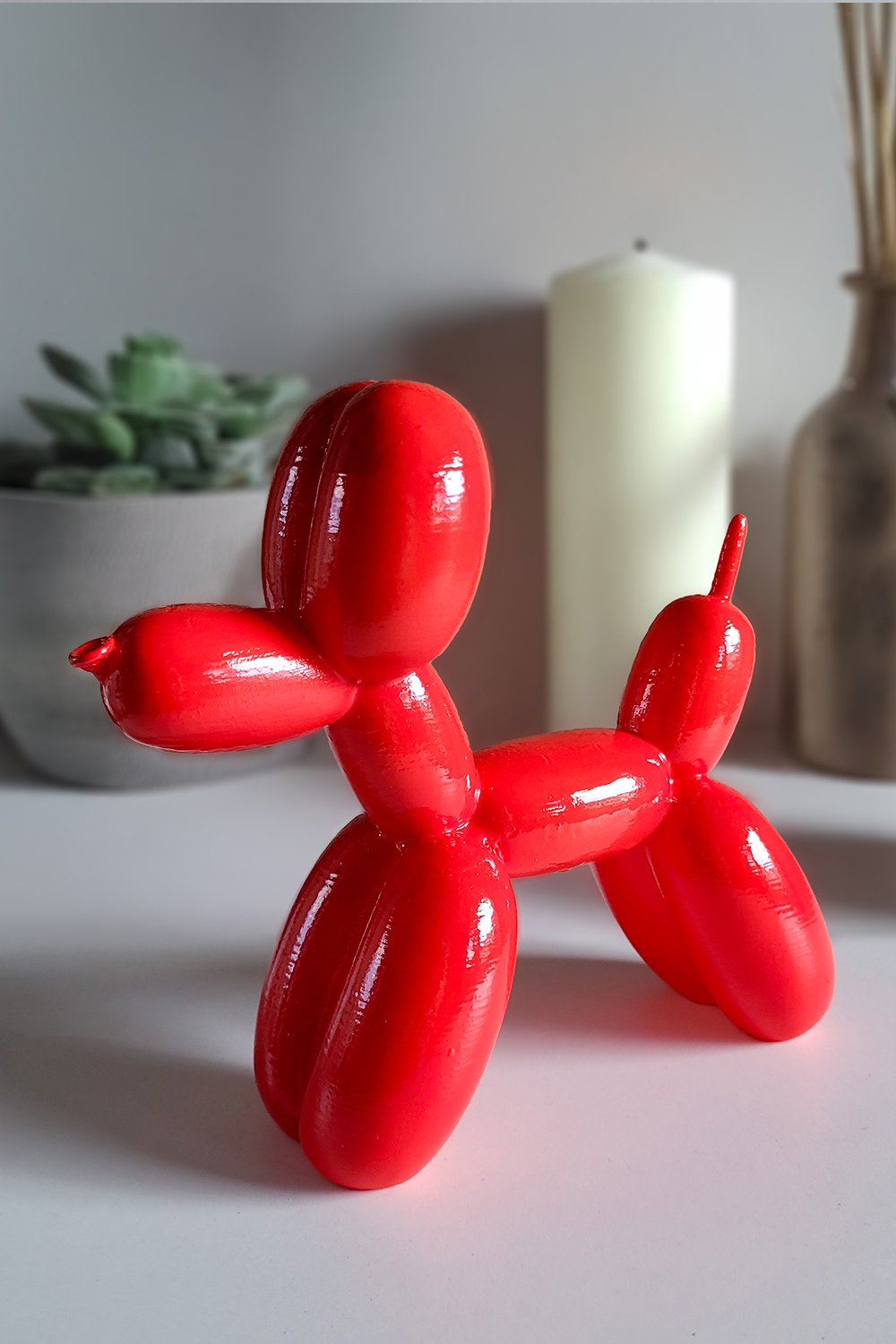 Balon Köpek Figürü | Kırmızı - 1