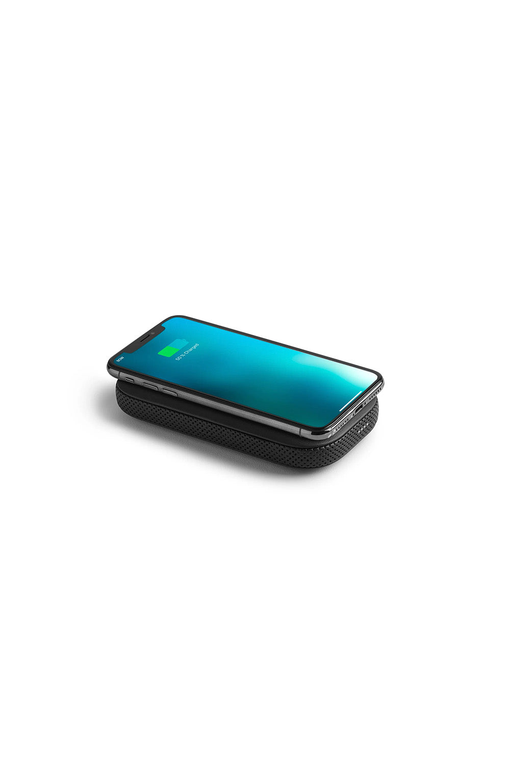 Powersound Deri Kablosuz şarj Cihazı Ve Bluetooth Hoparlör Siyah - 2