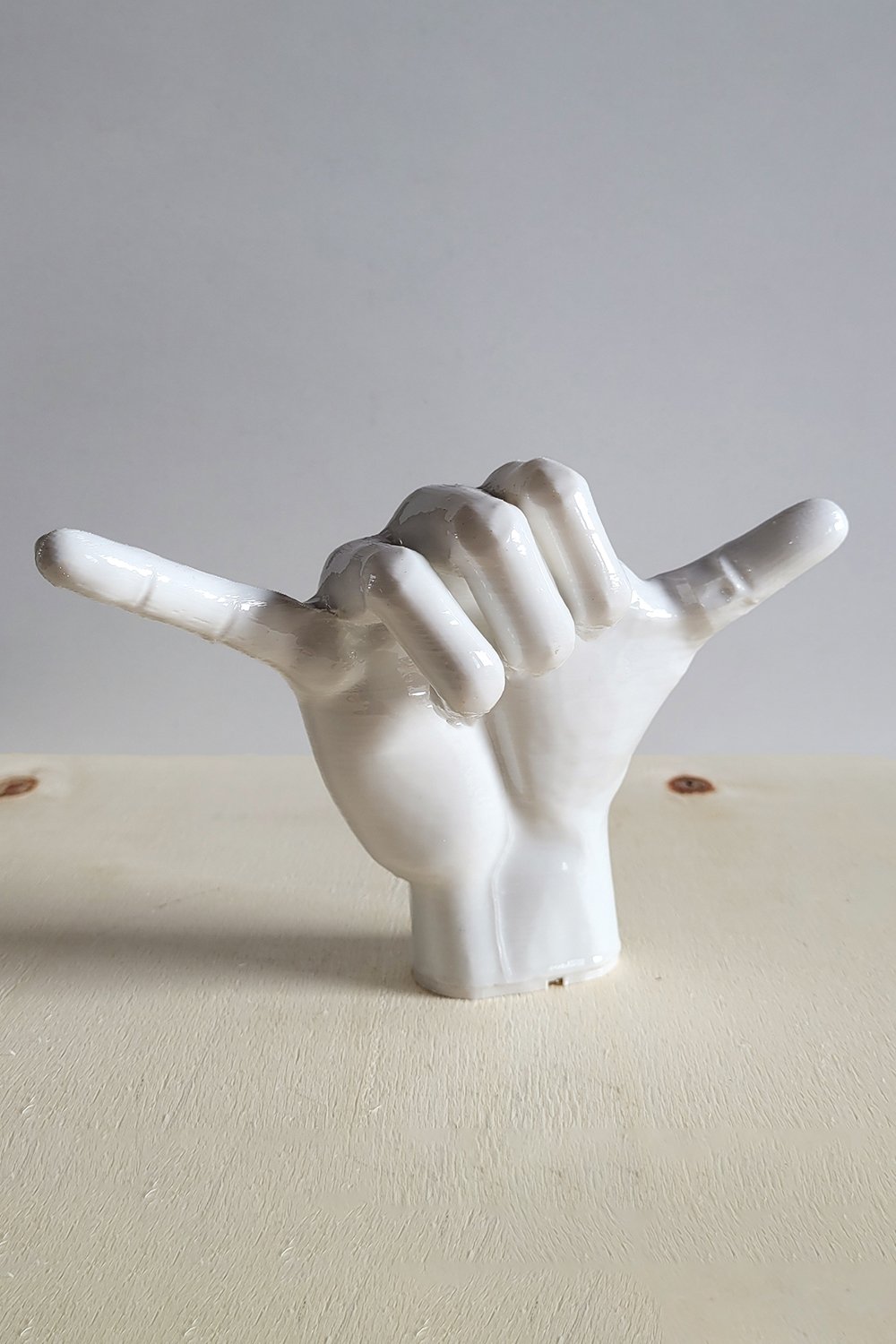 Shaka El Figürü | Beyaz - 4