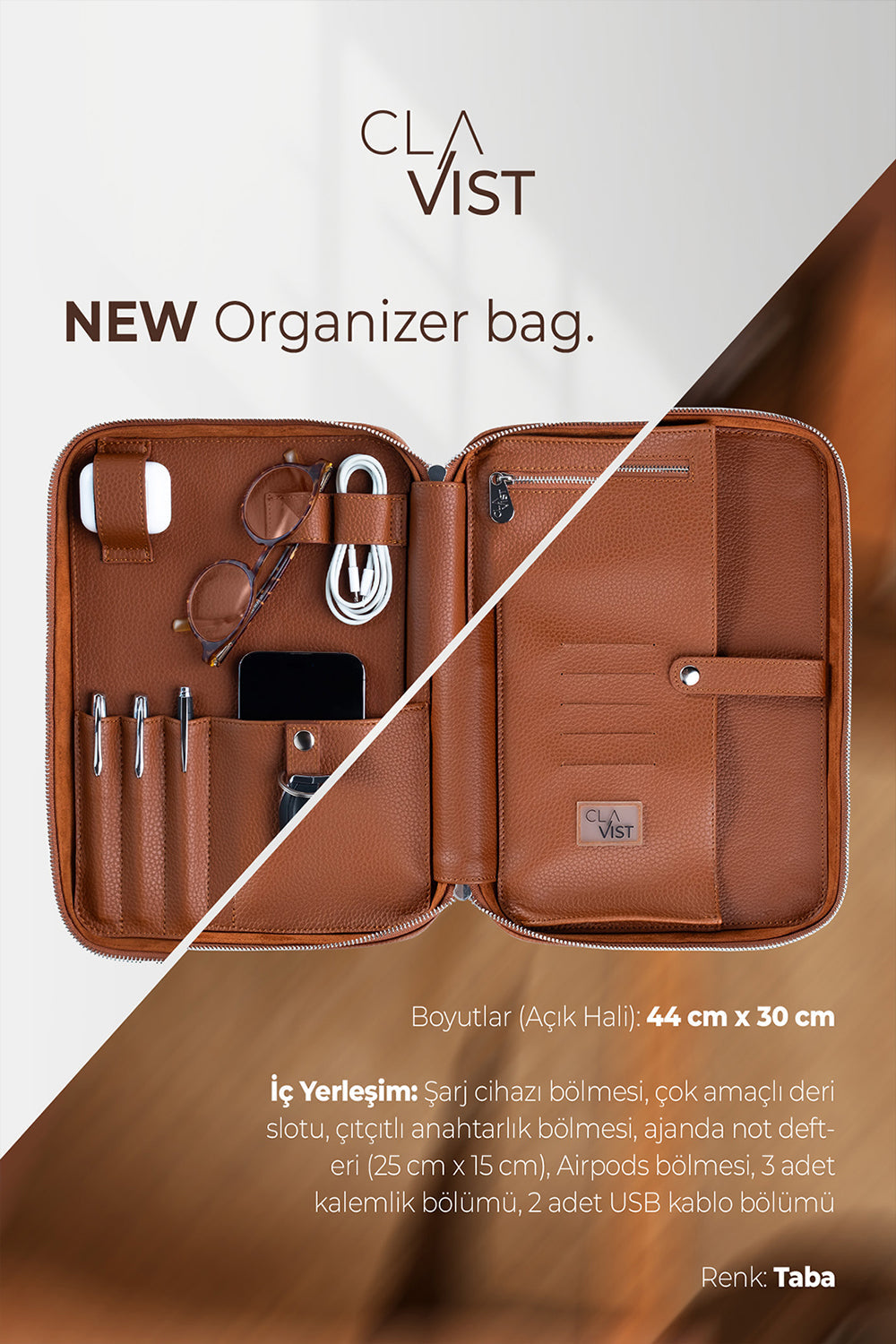 Organizer Çanta Taba - 3