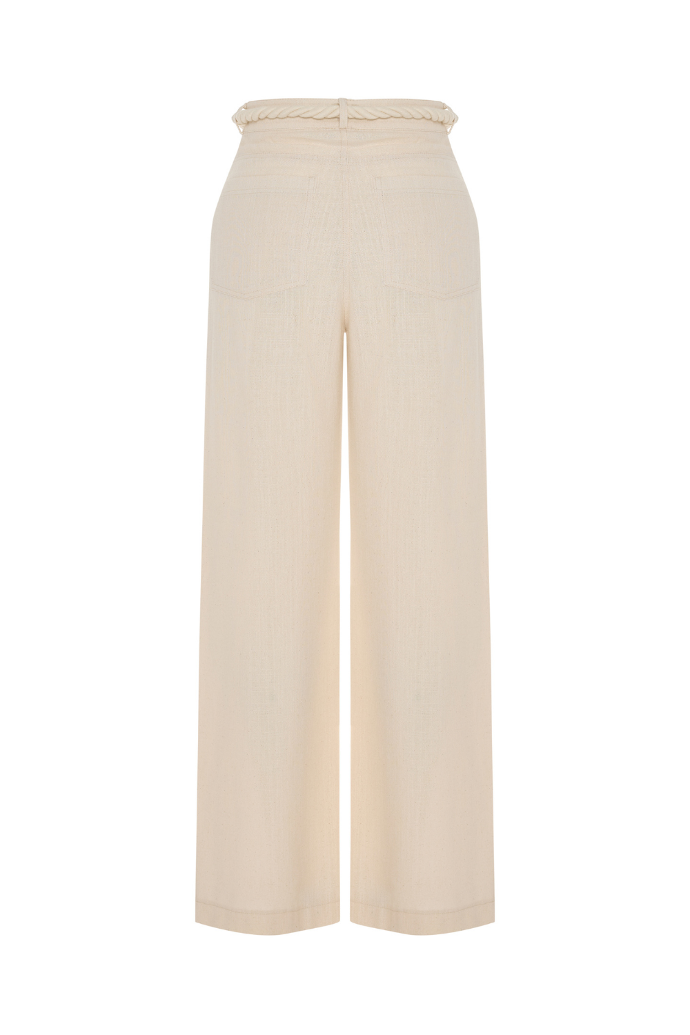 No20 Keten Pantolon - 5