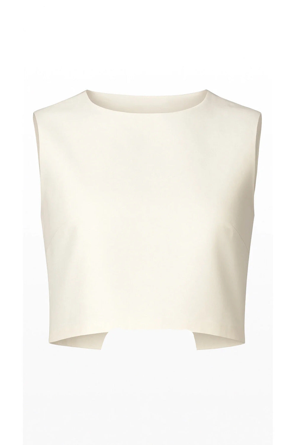 Sırtı Cut-Out Detaylı Ekru İnce Tafta Şık Top/Blouse - 2