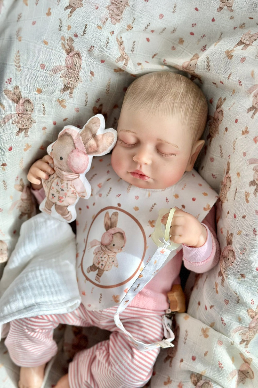 Ponpony Organik Pamuk Hediye Bebek Kiti - 6