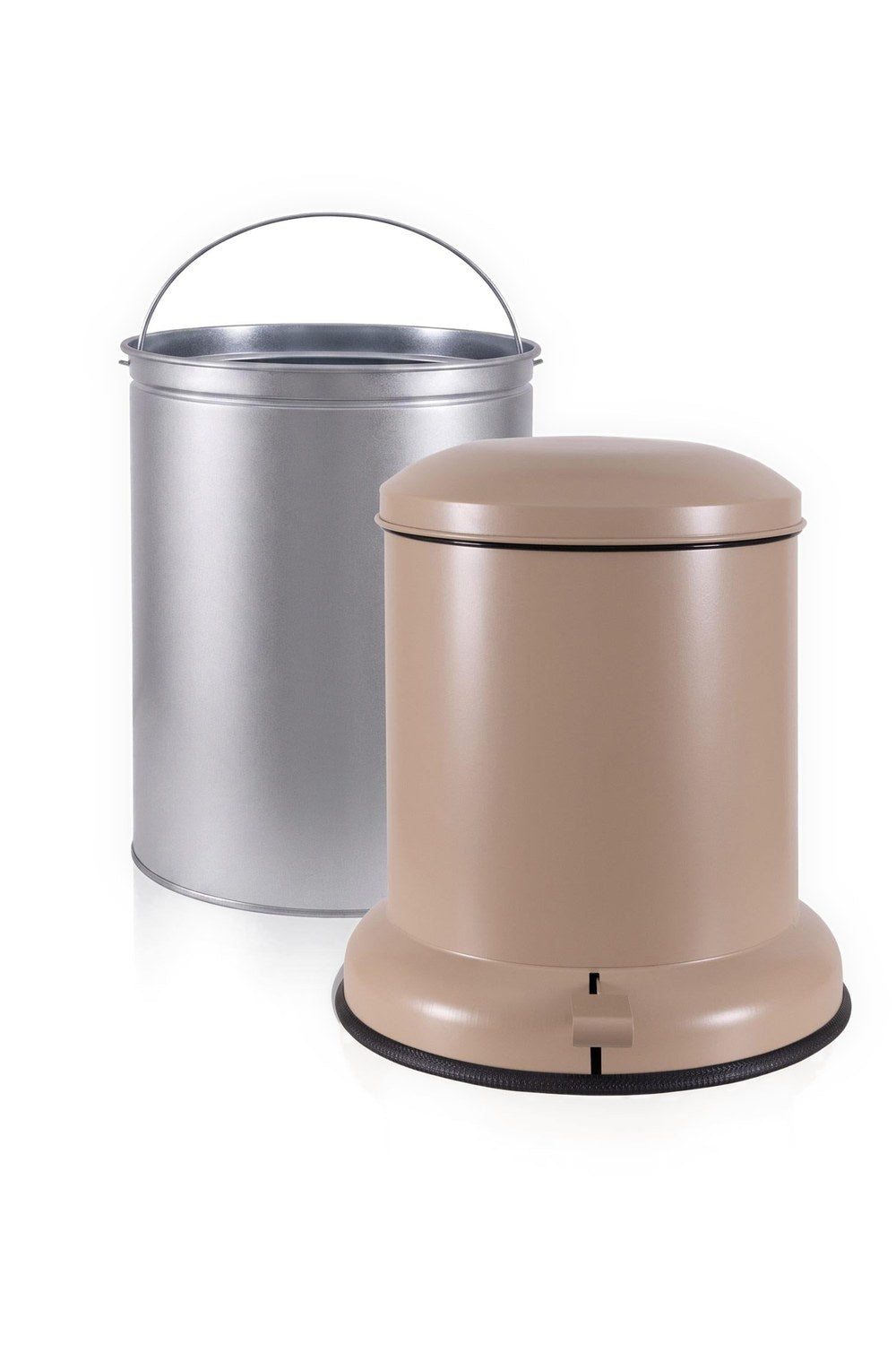 Metal Pedallı Çöp Kovası Mocha 20 Lt - 2
