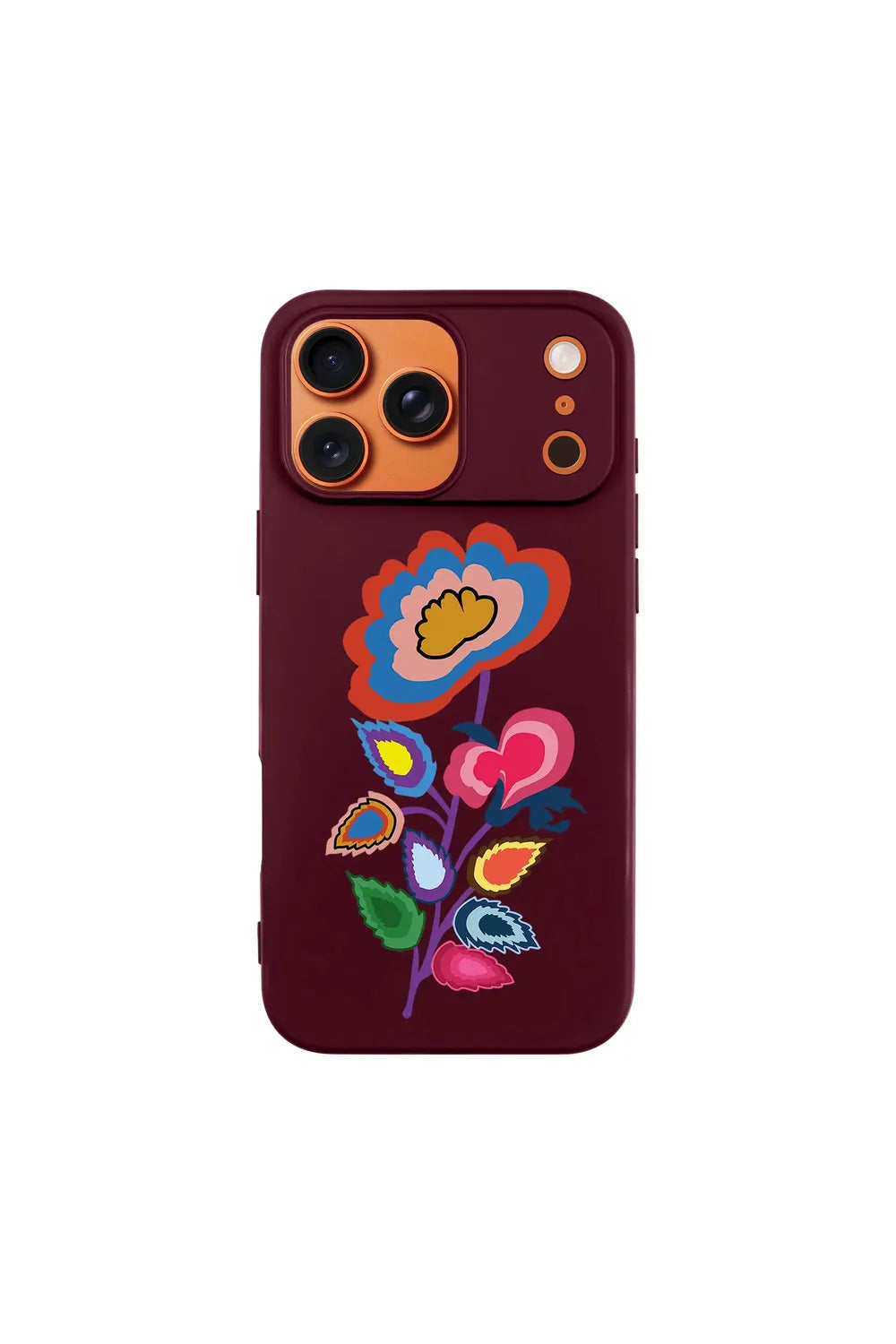 Knitted Flower-Ultra Silikon Kılıf-Iphone 15 - 0