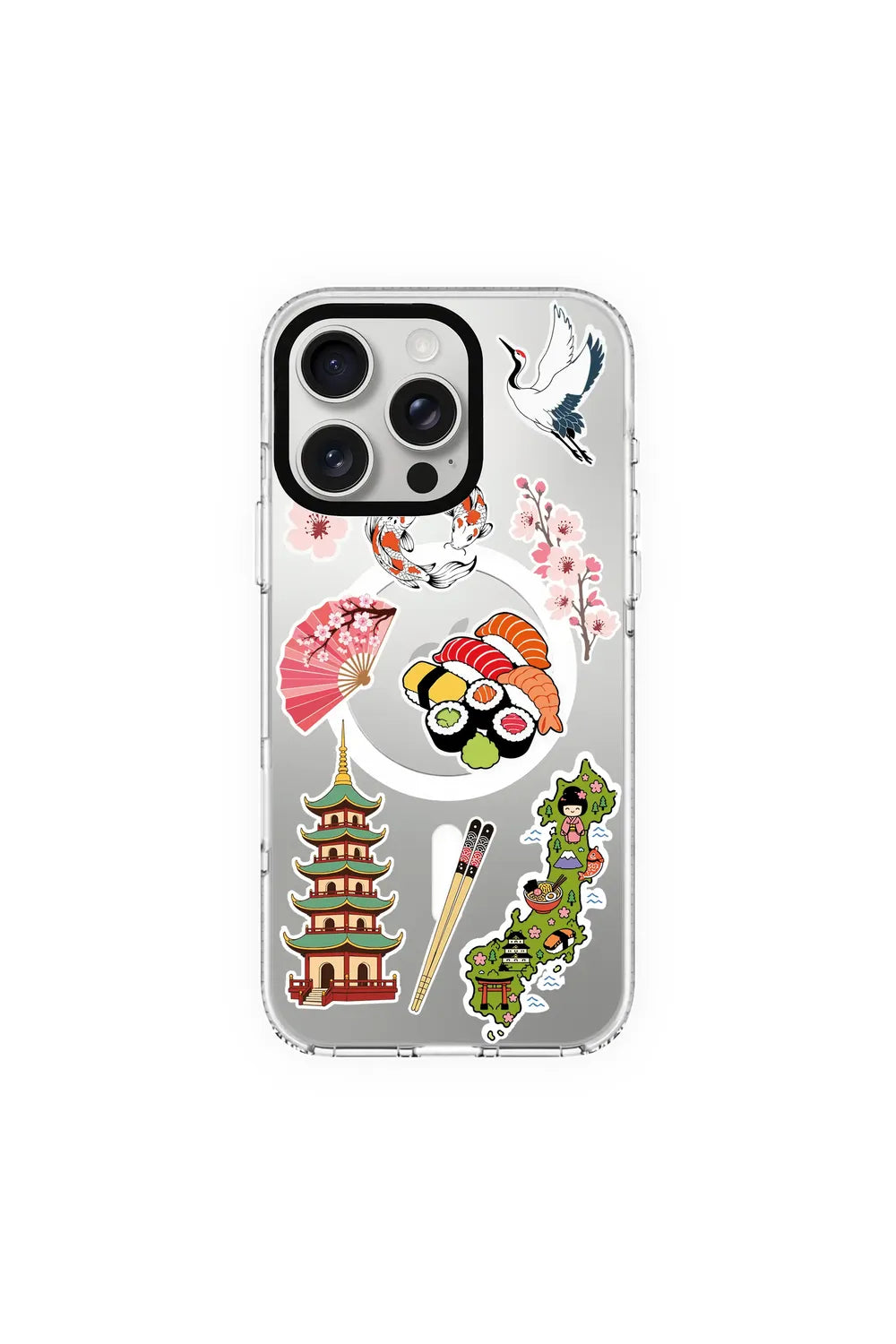 Koi Bento-Clear Kılıf Magsafe Özellikli - Iphone 16 Pro Max - 0