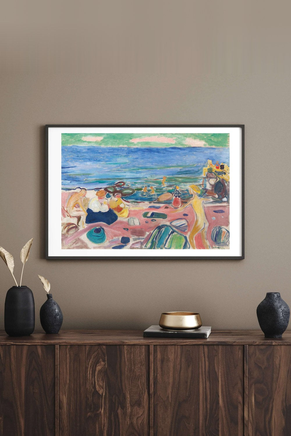 Edvard Munch - Åsgårdstrand'dan Bir Sahne - 3