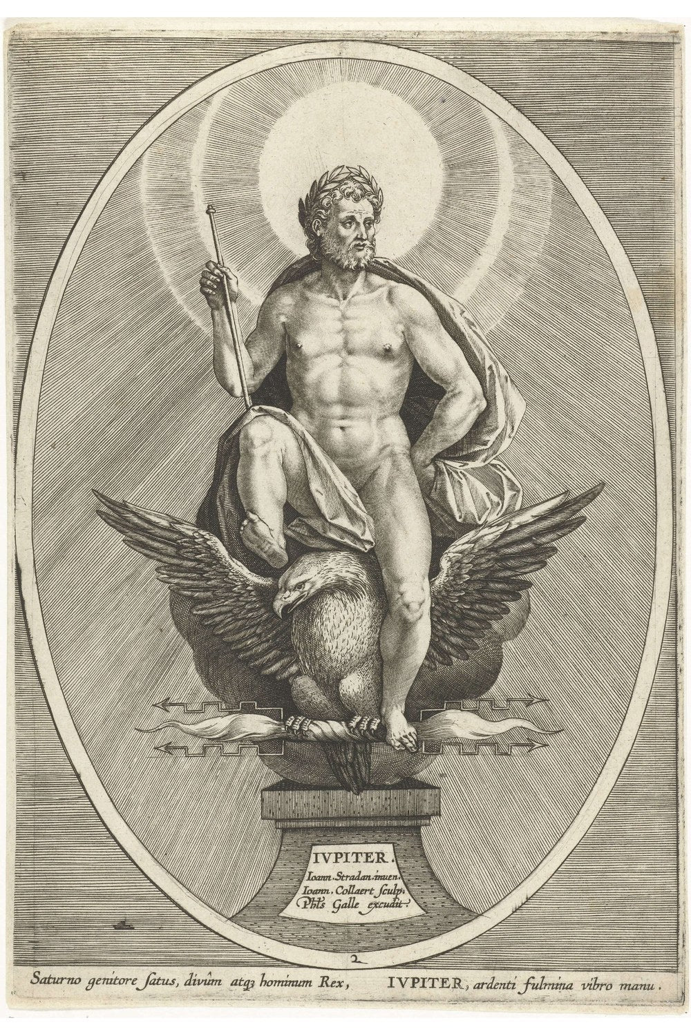 Jan Collaert - Jüpiter - 1