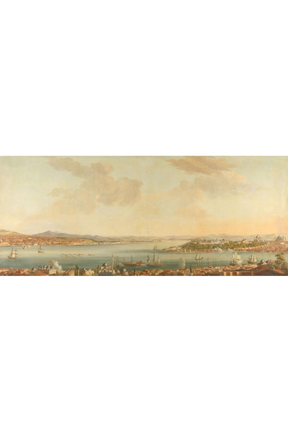 Antoine Van Der Steen - İstanbul Ve Sarayburnu Manzarası - 1