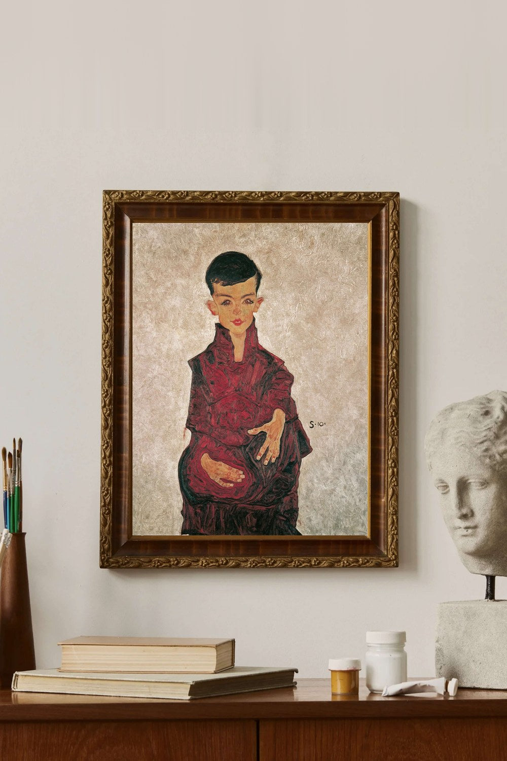 Egon Schiele - Reinerbub Herbert Reiner’In Portresi - 2