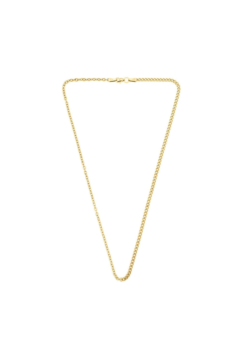 Kablo Ve Gurmet Zincir Kolye, Gold - 1