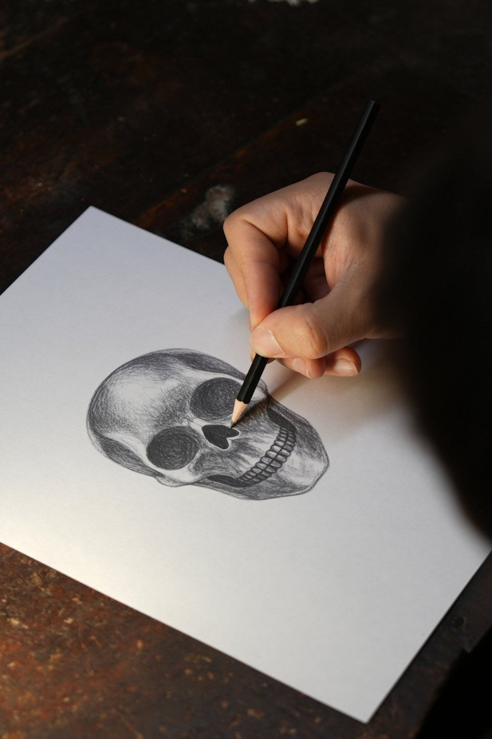 Skull Makrome Bileklik, Gümüş - 2