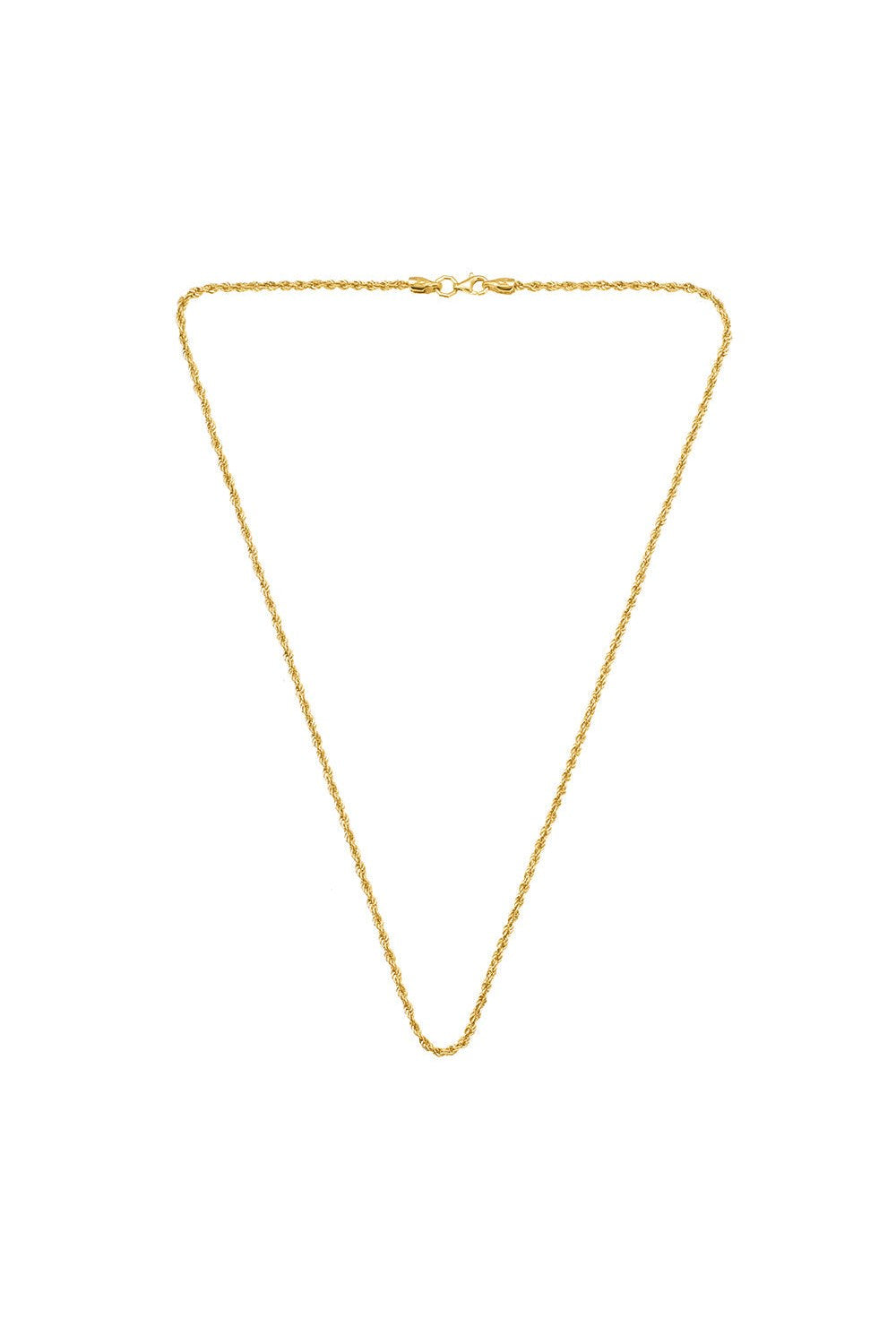 Halat Zincir Kolye, Gold - 1