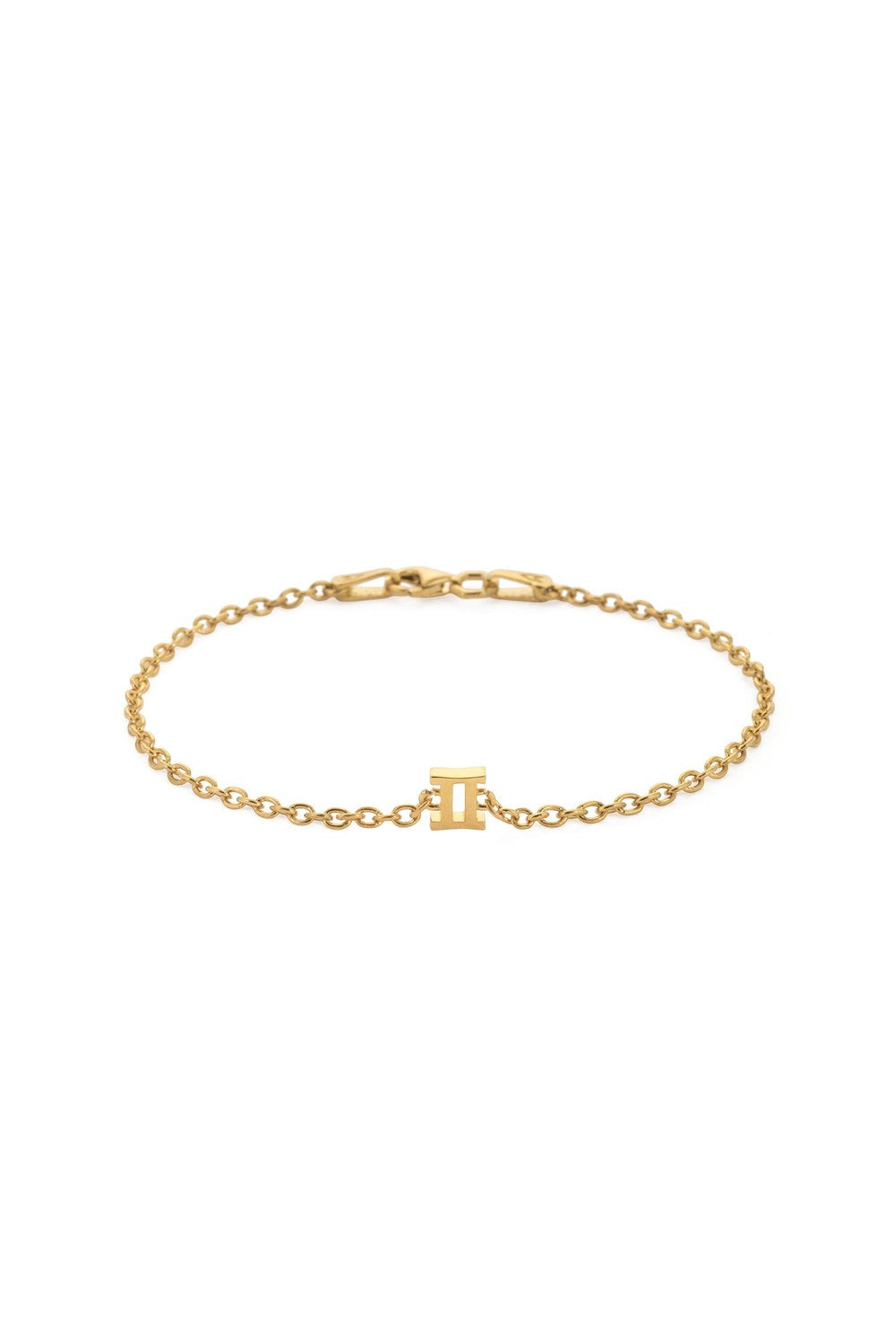 Burç Sembollü Zincir Bileklik, Gold - 8