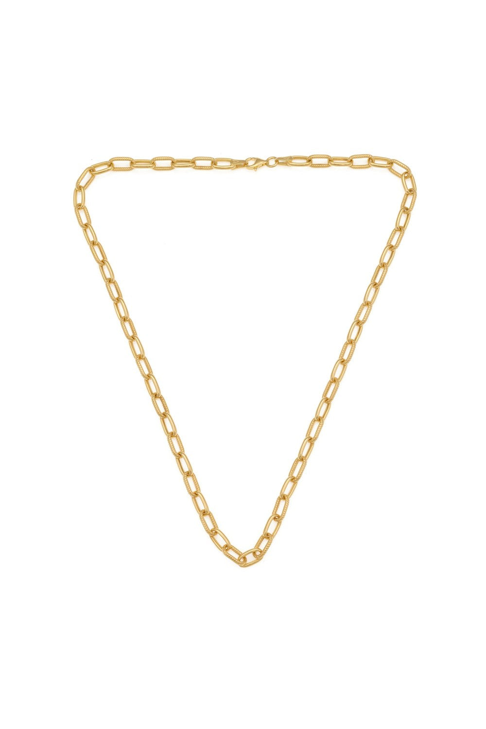 Rivet Zincir Kolye, Gold - 1
