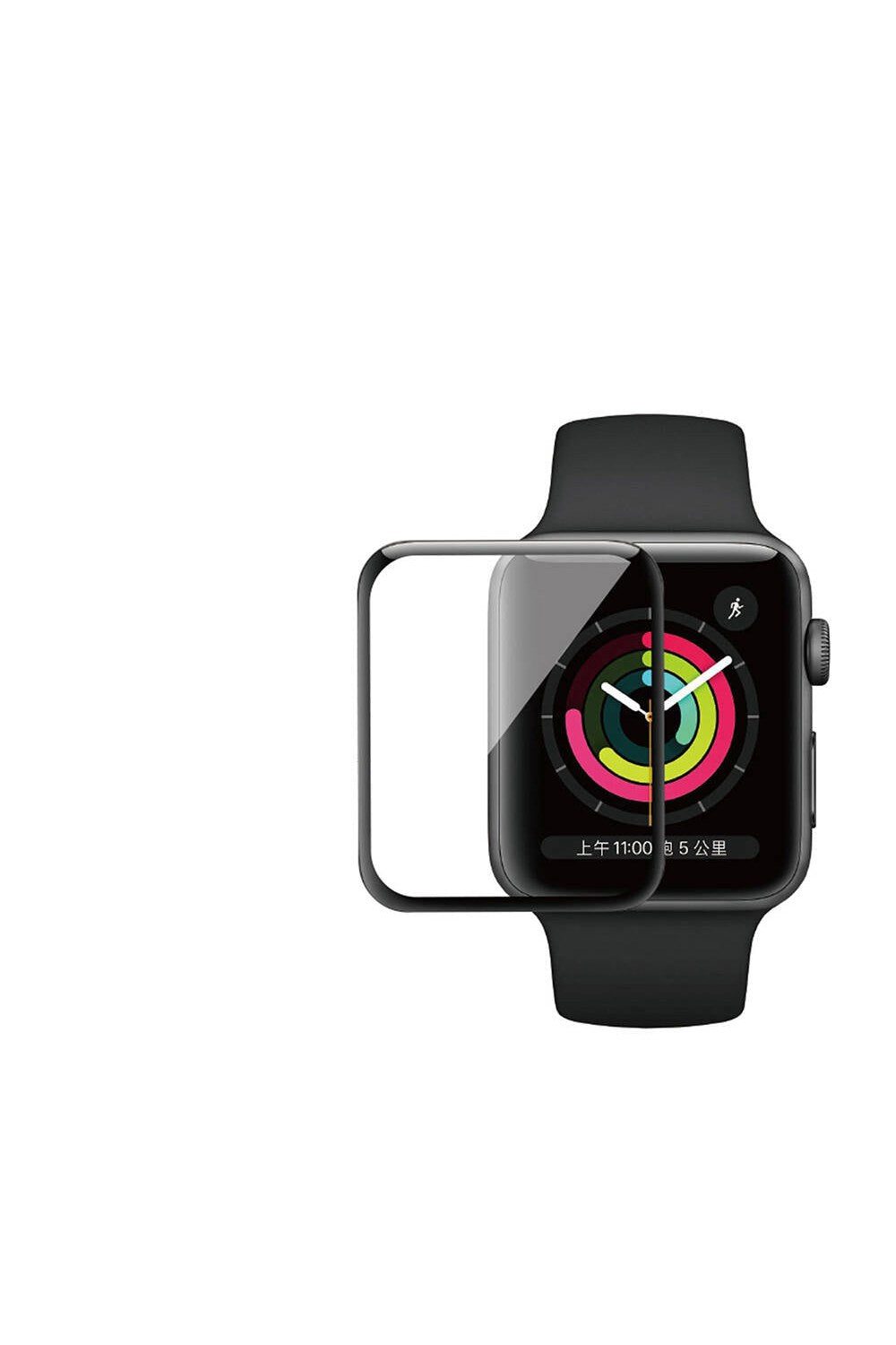 Apple Watch 41 Mm Ekran Koruyucu, Kolay Uygulama Aparatlı - 1