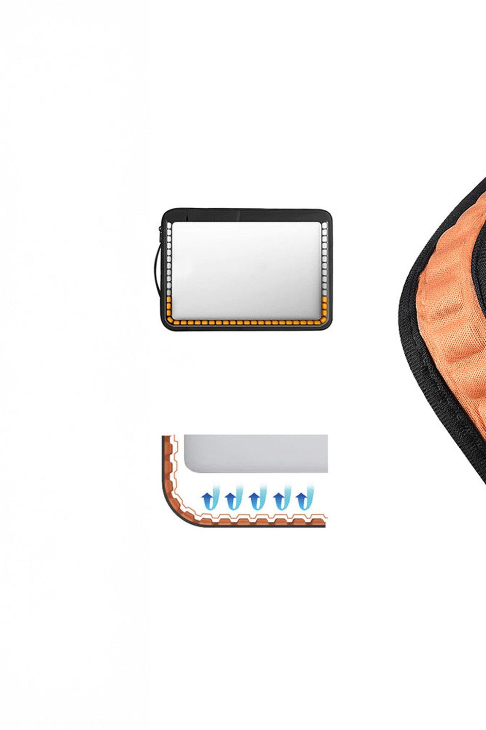 Alpha Slim Sleeve 16 İnç Su Geçirmez Laptop Çantası - 3