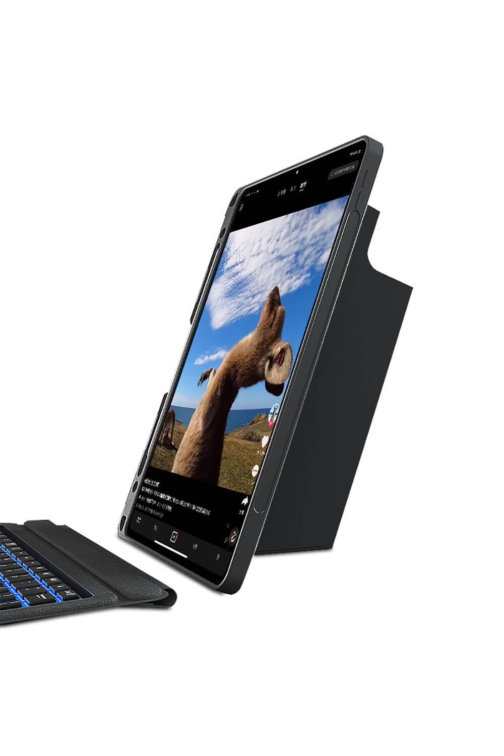 Ipad Uyumlu Mag Touch Klavyeli Standlı Kılıf - 3