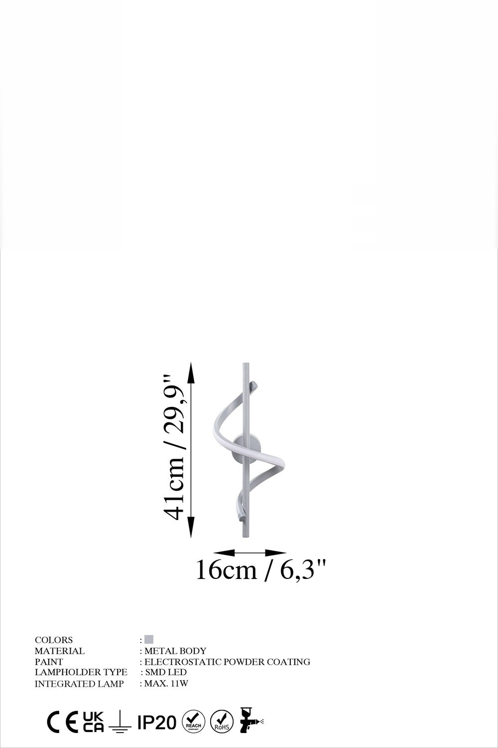 Jasminara 13512 Led Aplik Duvar Aydınlatma - 5