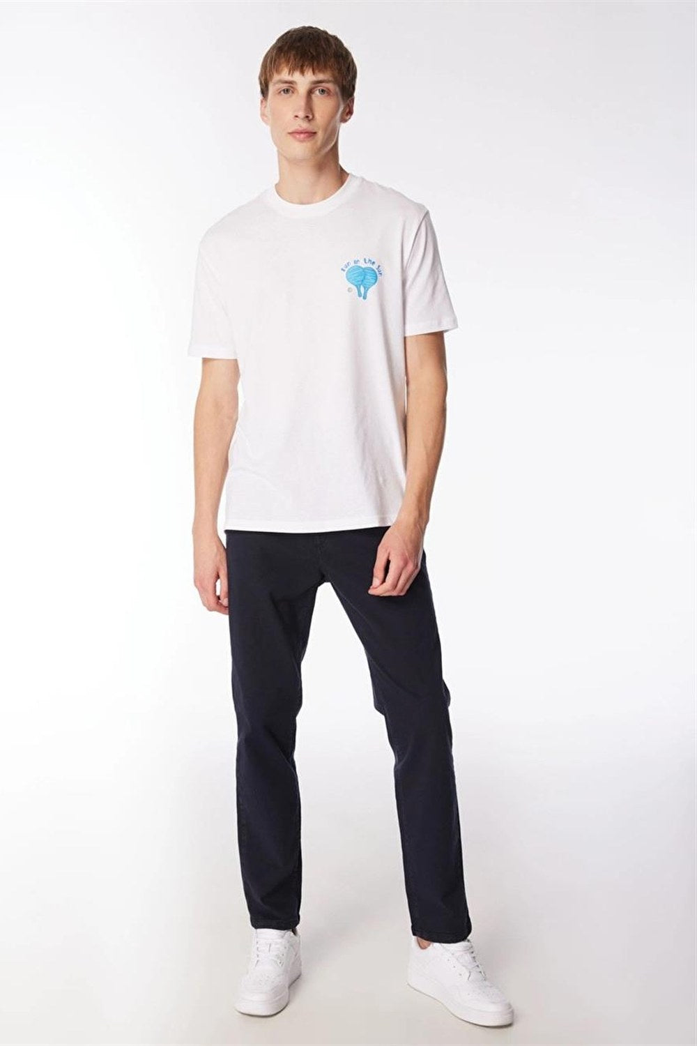 Slim Fit Beş Cep Model Erkek Pantolon - 2