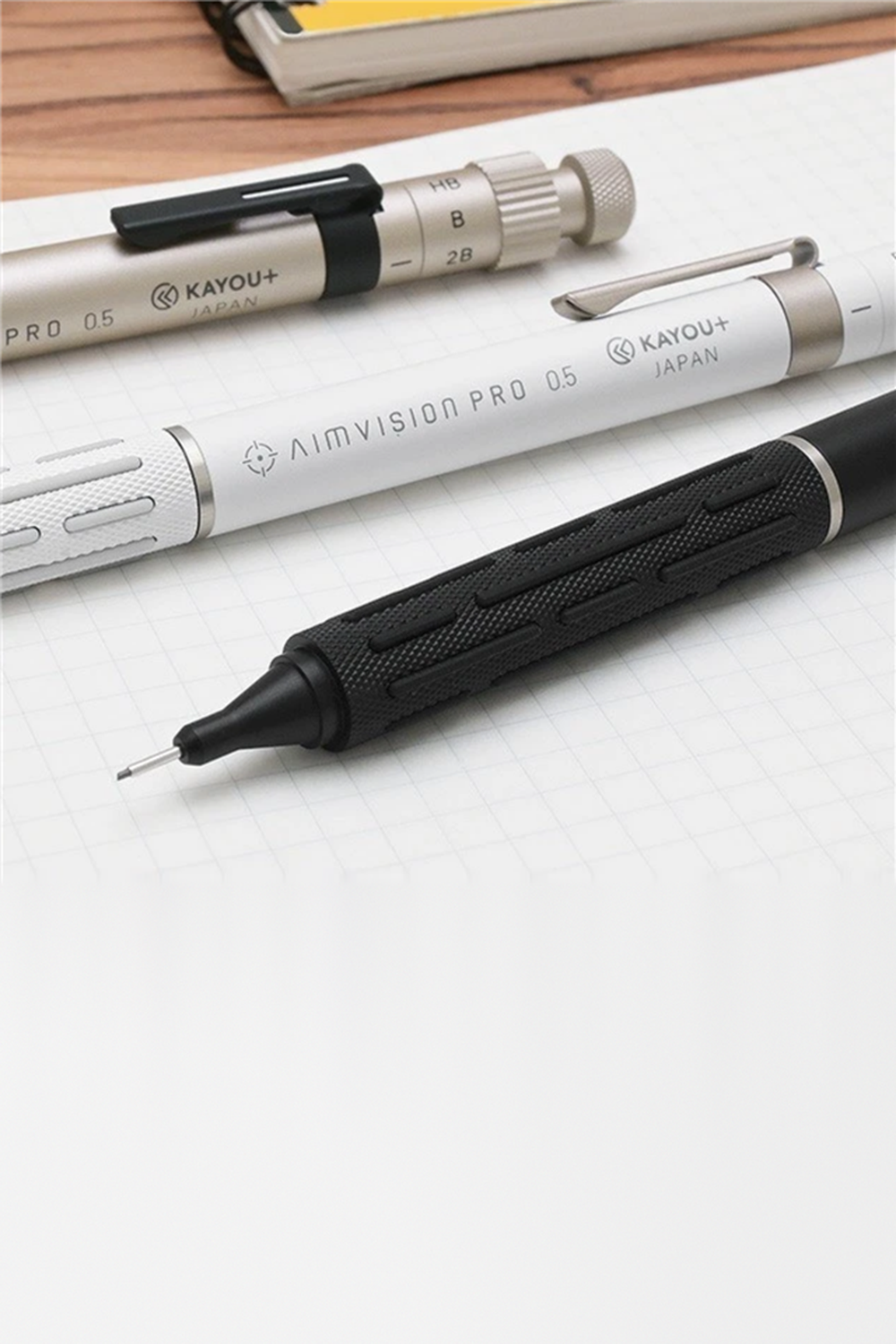 Plus Aimvision Pro Teknik Çizim Mekanik Kurşun Kalem Meteor Black - 9