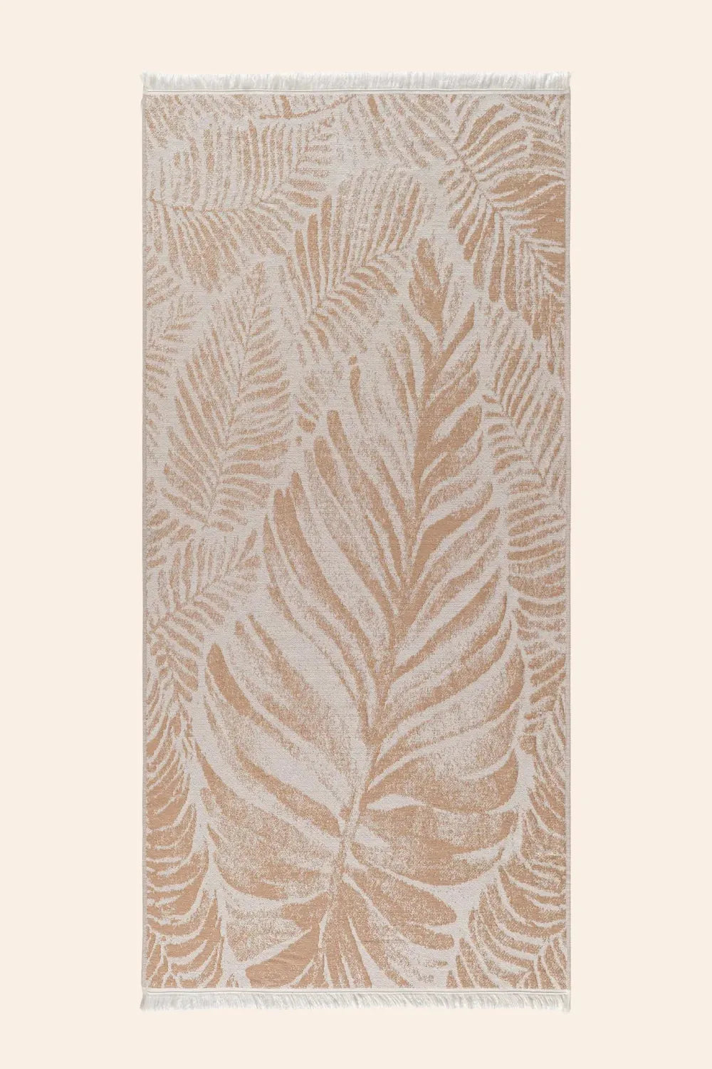 Verde %100 Pamuk Plaj Havlusu 80×170 Cm - Milk - 1