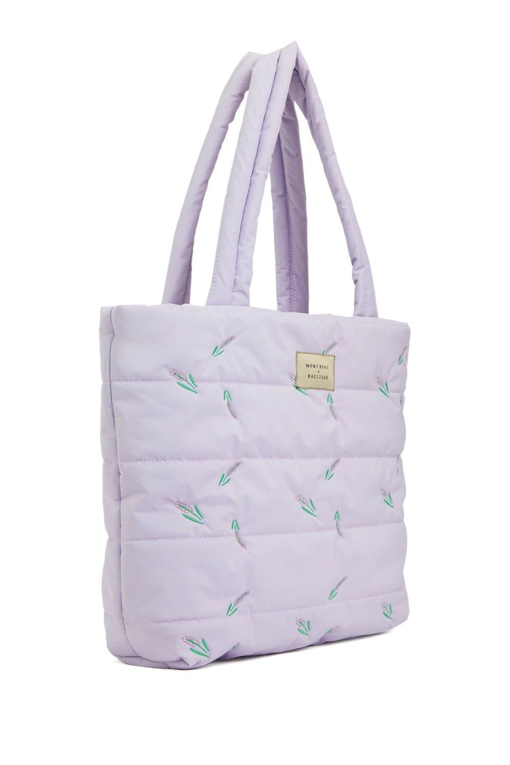 Lavanda Puffer Çanta, Lila - 2