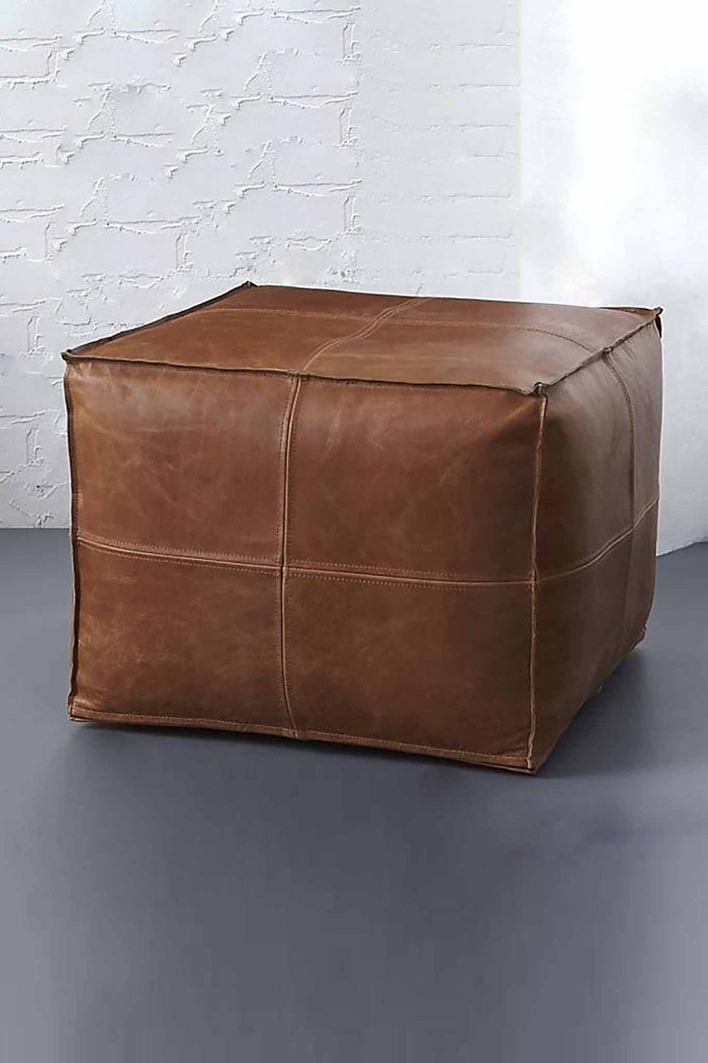 Deri Puf - Bronz - 4