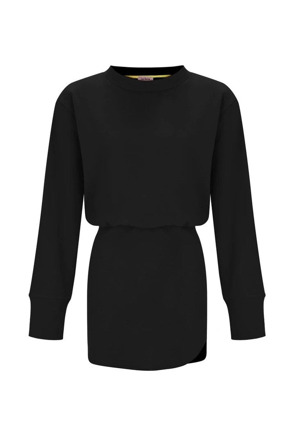 Luna Vatkalı Bisiklet Yaka Sweat Elbise - 4
