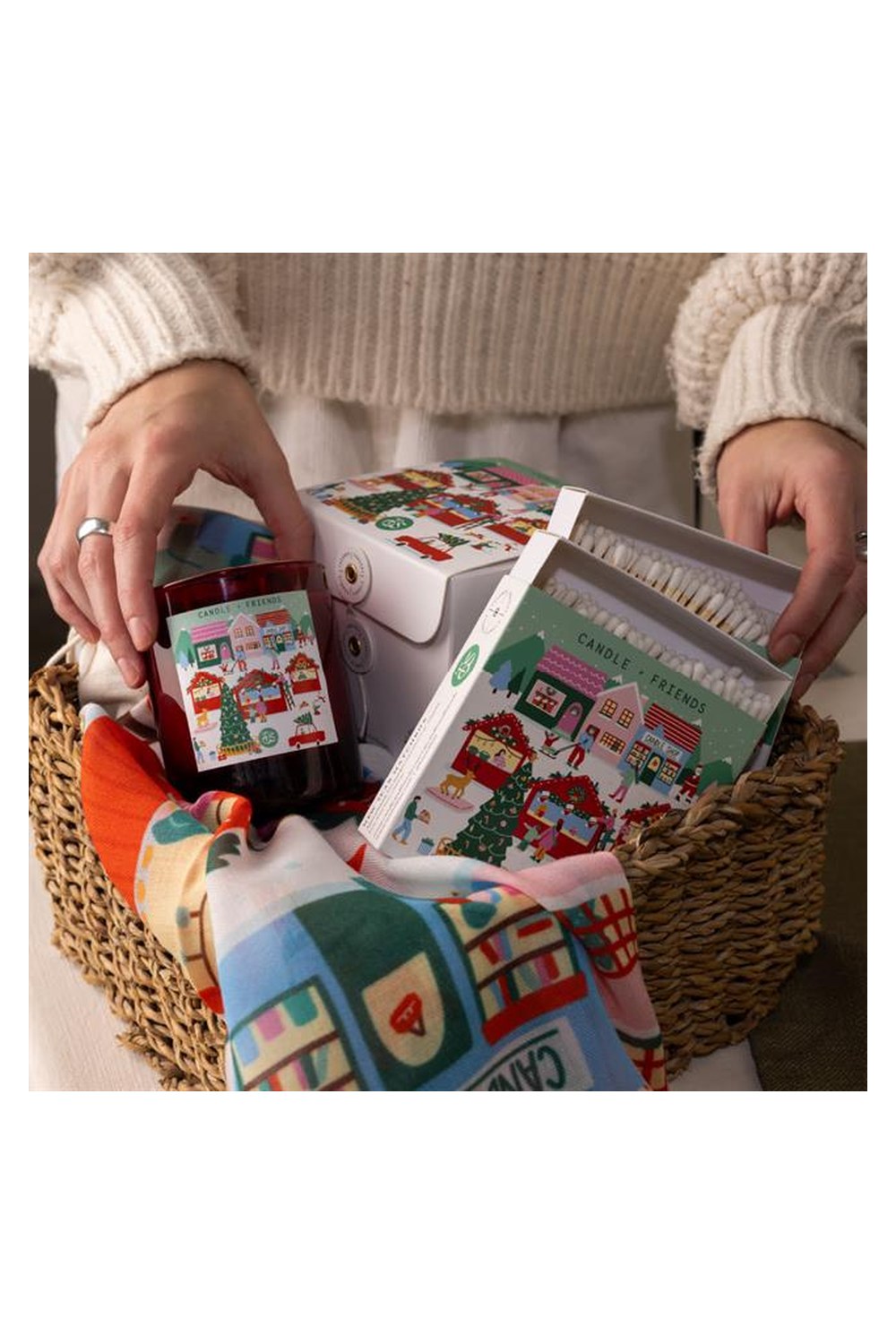 Christmas Collection Yeni Yıl Golden Pumpkin Cam Mum Medium - 5