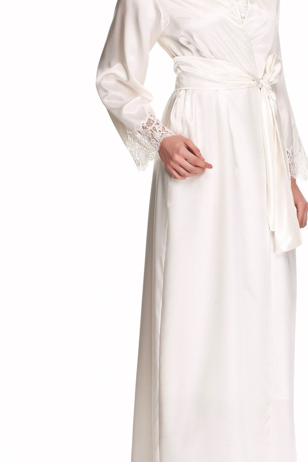 Holy Saten Sabahlık, Ekru - 1