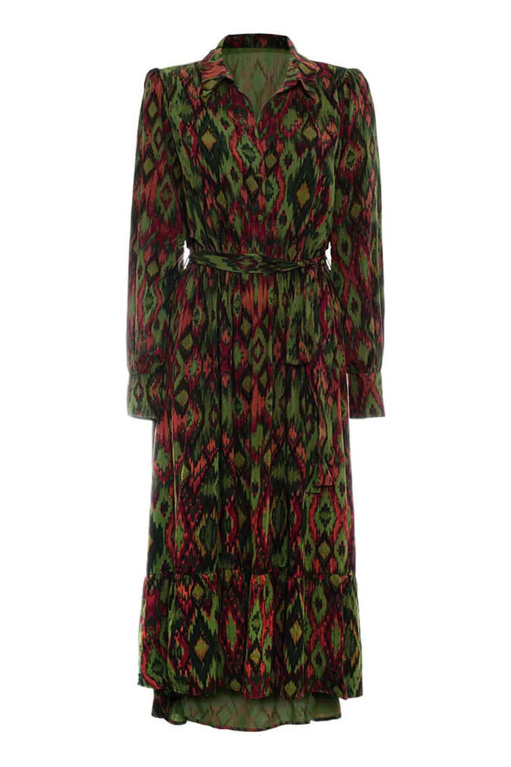 Ikat Uzun Elbise - 7
