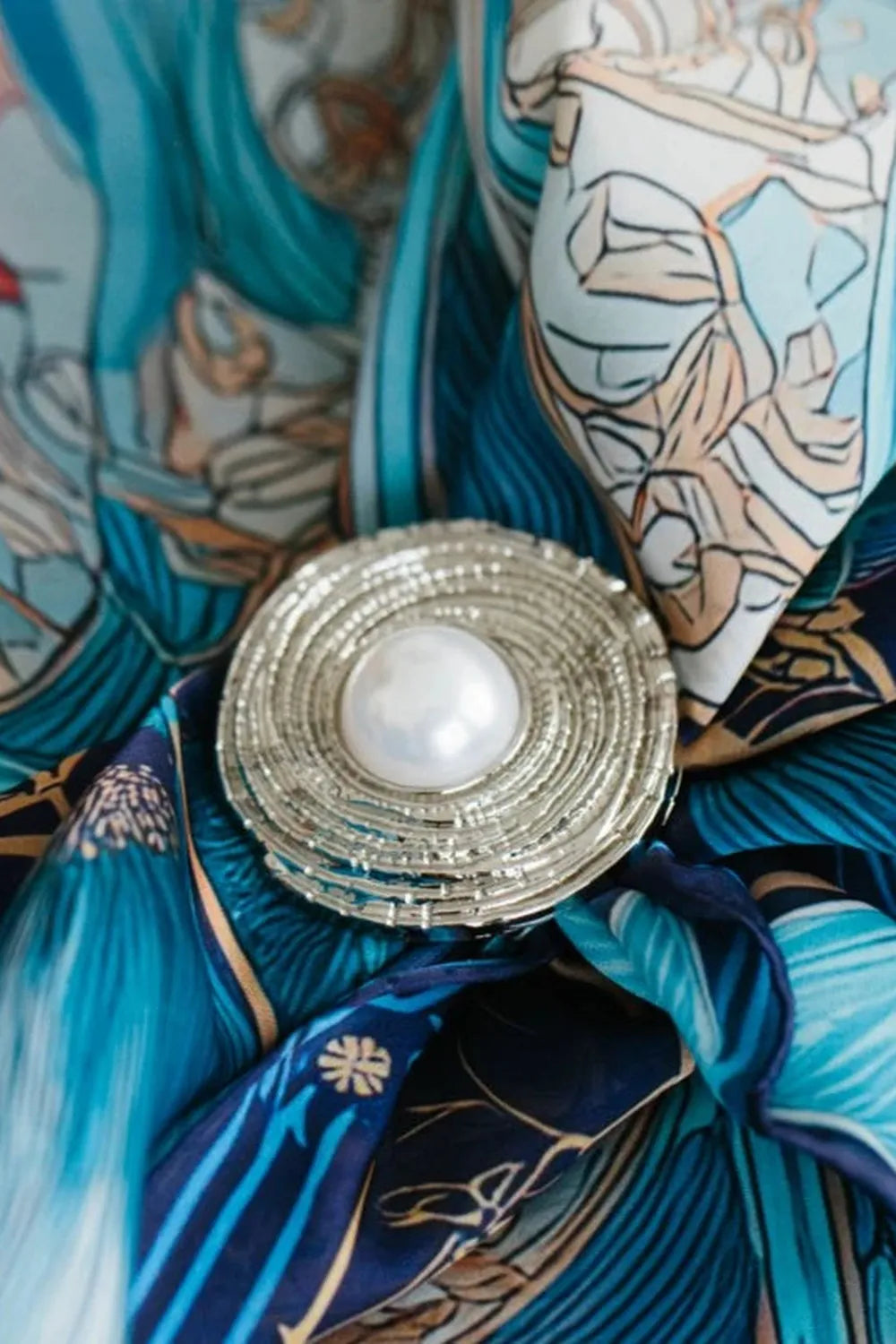 Pearl Fular Aksesuarı Silver - 0