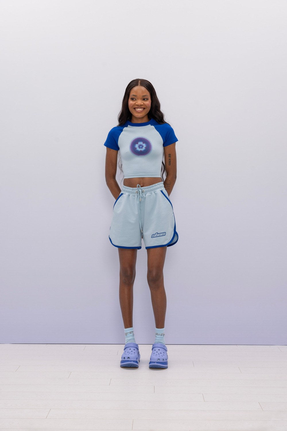 '' I See'' Crop Baby Tee - 6
