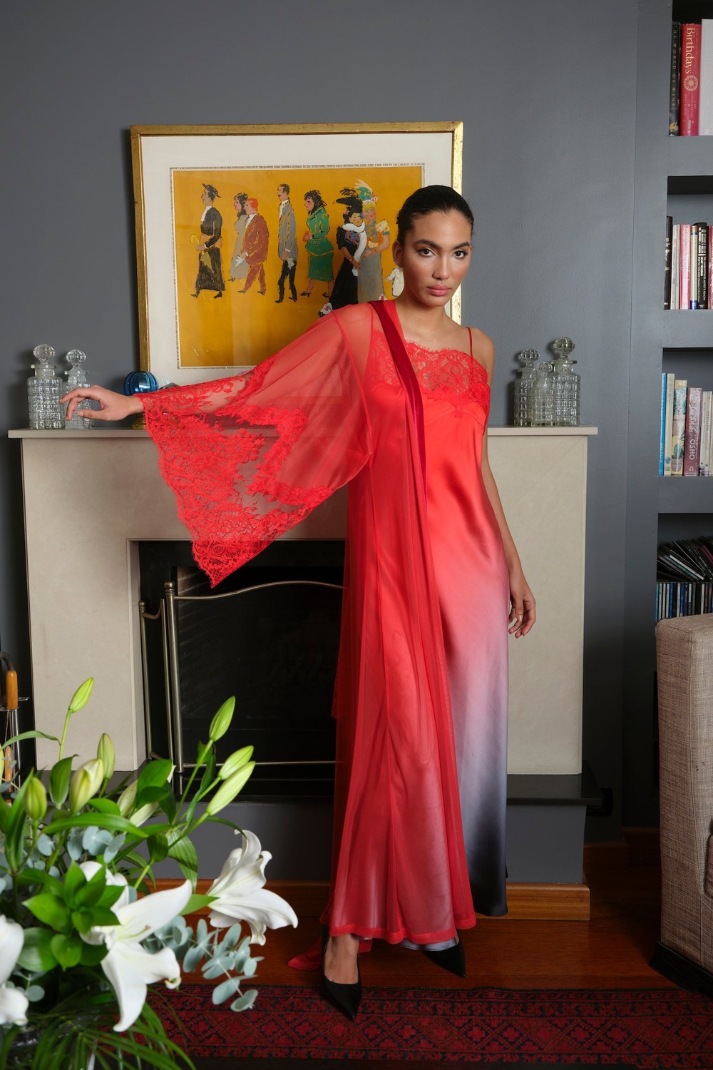 Degrade Night Dress - 1
